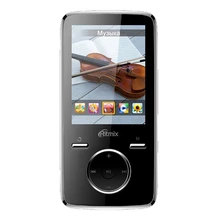 MP3 плеер RITMIX RF-7650 8Gb Black(LCD дисплей 2,4", память 8 Гб, Li-Pol 420 мАч, радио, фотокамера