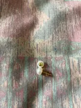 Pendientes de plata de ley 925 con perlas de agua dulce, 7-8mm, 1 par