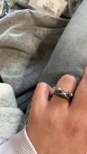 Anillo de rana Vintage bohemio para mujer, diseño artístico, apertura Retro ajustable, anillos llamativos para mujer, regalo de Color plata