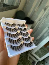 SEXYSHEEP-pestañas postizas de visón 3D, pestañas largas y esponjosas hechas a mano, Kit de maquillaje de extensión de ojos Natural, 5/8/12/20 pares