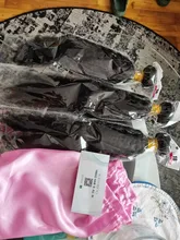 Yaki-extensiones de pelo ondulado brasileño, cabello humano brasileño de 1 / 3 / 4 mechones, Extensiones de Cabello 100% Remy, envío gratis