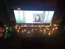 Led-Light Photo-Clip Battery-Powered Garland Led Christmas Outdoor Wedding 10M 5M 2M