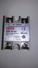 Module 24-380V Solid-State-Relay SSR-25DA High-Quality 40A 10A DC 25A Output AC 3-32v-Input