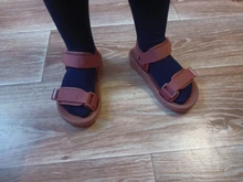 Girls Sandals Kids Shoes Canvas Summer Children New Anti-Slip Soft-Soled Solid-Color