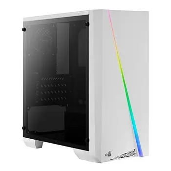 

ATX Mini-tower Box Case Aerocool CYLONMINIW RGB LED White