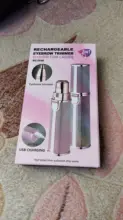 2 en 1 recortador eléctrico de cejas maquillaje indoloro ojo frente depiladora para las mujeres afeitar Razors Mini portátil utensilio para eliminar el vello Facial