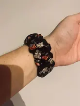 Correa elástica Scrunchie para Apple watch, banda de nailon elástico de 40mm, 44mm, 42mm, 38mm y 42mm, serie iWatch 6, 5, 4, 3 se