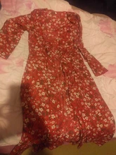 Blusa holgada de Chifón con estampado Floral para otoño, Camisa larga con estampado Floral para mujer