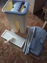 Mop Spray Cleaning-Cloth Fiber Spin-Mop Lazy-Fellow Wooden Floor Kitchen Magic Hand-Washing