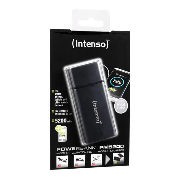 Внешний аккумулятор INTENSO 7323520 5200 мАч черный
