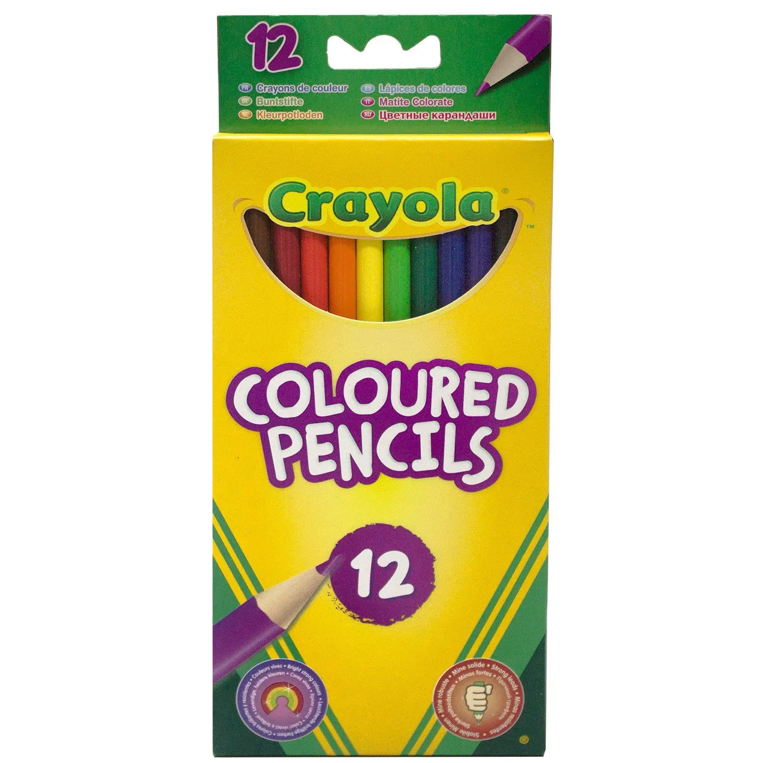 Карандаши цветные Crayola 12 шт