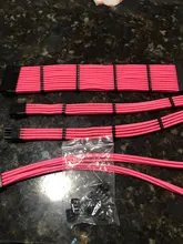 Cable-Kit Pc Case Power-Cord Extension 4pin ATX PSU 4-In-1 6 Sleeved 18AWG 2p/cpu 4-