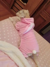 Mono para Perro suave y cálido, pijama de lana para mascotas, Ropa para perros, abrigo, chaqueta, Chihuahua, Yorkshire