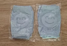 Coderas antideslizantes para niños pequeños, accesorios para bebés, rodilleras con sonrisa, Protector, rodillera de seguridad, calentador de piernas para niñas y niños