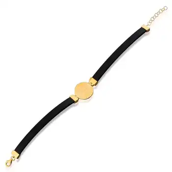 

Reşat Quarter Gold Rubber Bracelet 03-490-BLR01