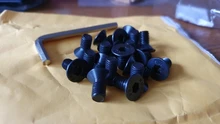 20/55 Uds hexágono plano tornillo de cabeza avellanada de acero al carbono M2 M2.5 M3 M4 M5 M6 M8 hexagonal pernos de máquina tornillo DIN7991
