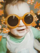 Gafas de sol de marca para bebés, gafas de sol populares para niños pequeños con marco UV400 para exteriores, gafas para playa para vacaciones de verano, 2019