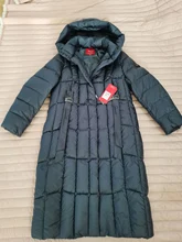 Thick Jacket Parka Female Winter Womens Astrid Clothing Hooded Plaid Long Large-Sizes