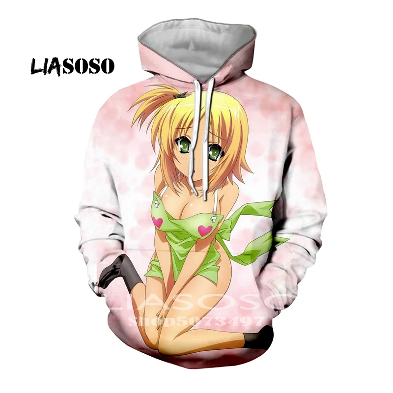 

Liasoso Brand clothing Classic anime cute girl t-shirt Harajuku Cool Tee hoodies 3d print Men Women summer casual T shirt tops