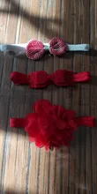 Diadema elástica de flores para bebé, accesorios de fotografía, 3 uds.