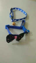 Collar de nailon con lazo para perro y gato, para mascota, con lazo, Color caramelo, 1 unidad