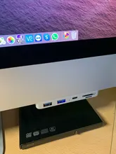 Splitter Computer Rocketek Imac Usb-3.0-Hub Aluminum-Alloy Sd/tf-Card-Reader 3-Port-Adapter