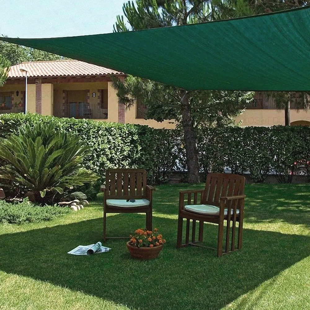 Беседка из затеняющей сетки своими руками