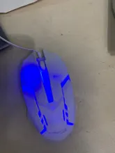 S1 USB Wired Gaming Mouse 7 Colors LED Backlight Ergonomics Gamer Mouse Flank Cable Optical