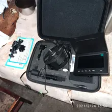 LUCKY-Cámara de inspección y pesca subacuática portátil, videocámara de visión nocturna de 4,3 pulgadas, impermeable IP68, Cable de 20M para hielo/Mar