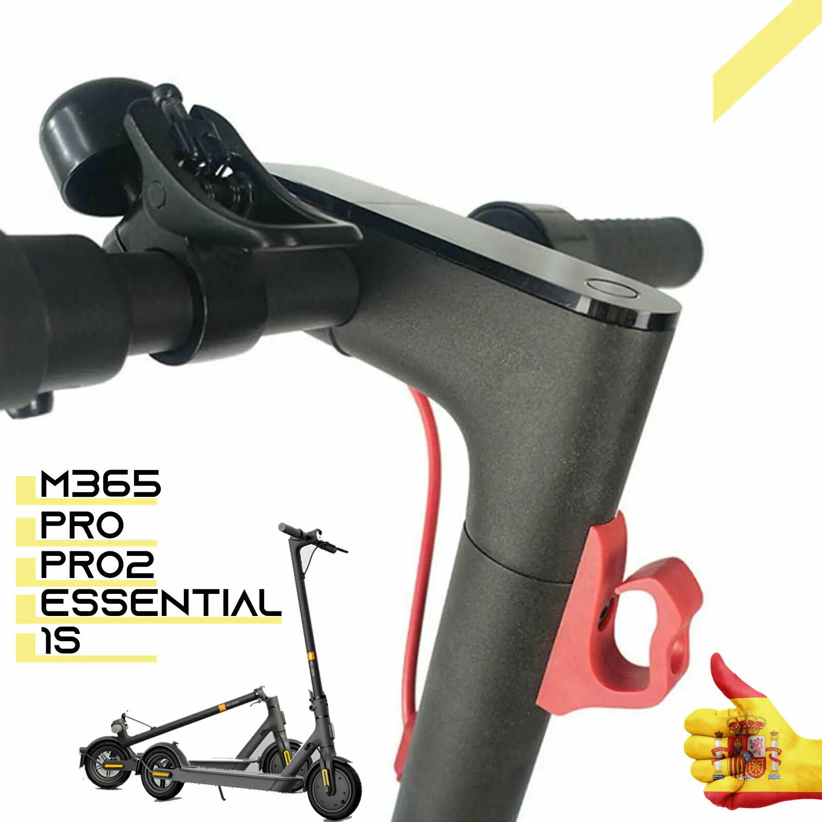 Gancio Anteriore Per Xiaomi Mijia M365 Pro Scooter, 2 Colori, Maniglia M365 / M187 / Pro Borsa Per Scooter Elettrico