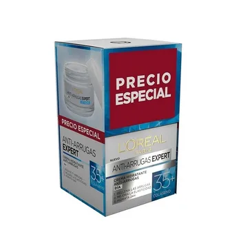

Anti-Ageing Cream Expert Colageno +35 L'Oreal Make Up (2 pcs)