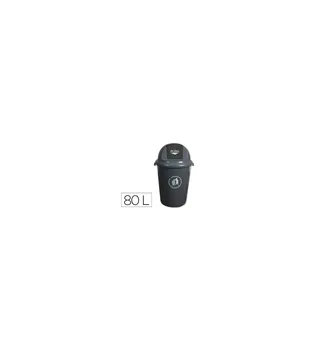 

Container bin Q-CONNECT plastic with cover 80L COLOR gray 450X760 MM