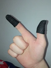 Funda transpirable para dedo a prueba de sudor, 2 uds./1 par, para PUBG