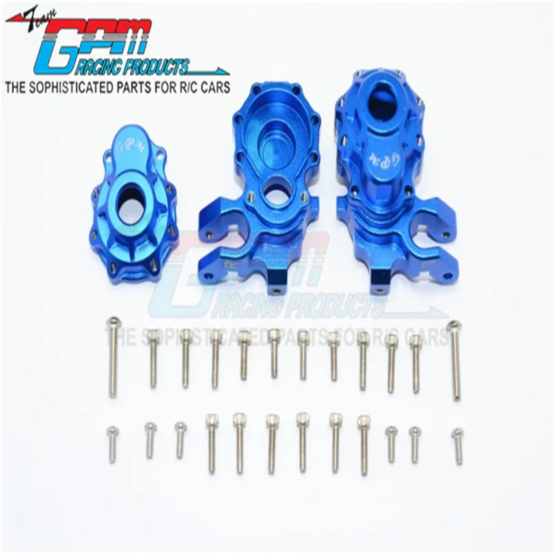 

GPM ALUMINUM FRONT KNUCKLE ARMS-28PC SET FOR TRAXXAS 1/10 TRX-4 82056-4 Upgrade
