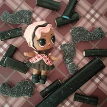 LOL Surprise-figuras originales de unicornios para niñas, muñecos de colección limitada de 8cm, estilo raro, Punk, 1 Uds.
