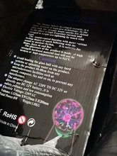Kids Gift Table-Lights Plasma-Ball-Light Party-Decor Glass Christmas Novelty Magic 3/4/5/6inch-night-light