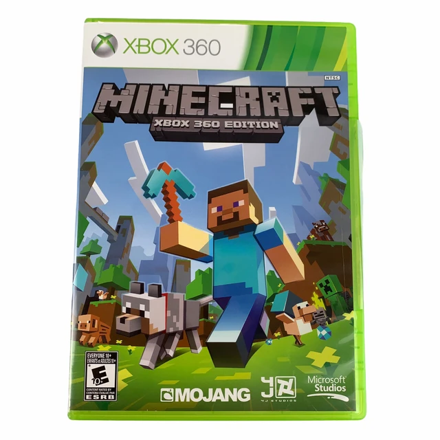 Xbox 360 minecraft eng usado jogo de marcação - AliExpress