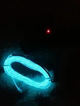 Tape Rope-Tube Shoes Neon-Light Car-Decor El-Wire Aa-Controller Waterproof Led Flexible