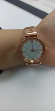 Relojes de lujo con diamantes de oro rosa para mujer, pulsera magnética, reloj femenino, 1 ud.