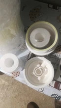 Bottle Thread-Connector WATER-FILTER Cartridge Single-Stage Transparent BSPT White Female