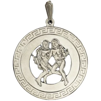 

Esthete pendant "twins" made of silver