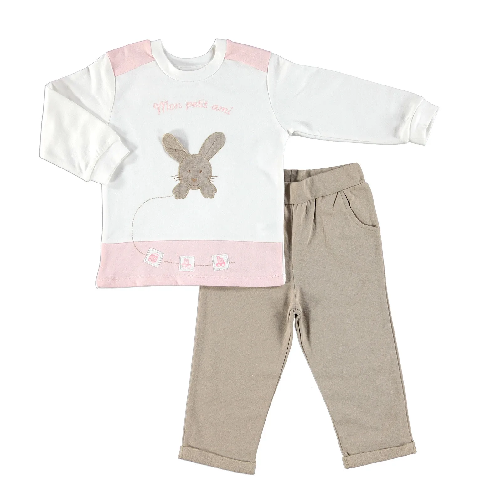 

ebebek HelloBaby Rabbit Theme Baby Tracksuit Set