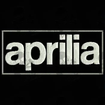 

APRILIA LOGO PARCHE BORDADO, iron patch, gestickter patch, patch brode, remendo bordado, toppa ricamata