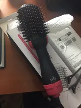 Secador de pelo 2 en 1 de un paso, cepillo de aire caliente, rizador, secador eléctrico, herramientas de estilismo para el cabello
