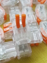 Cable-Connectors Splicing Push-In-Terminal-Block Fast-Wire Universal Mini SPL-2/3 Compact