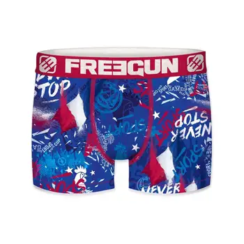 

FREEGUN Boxers child boxer stampings in color blue in microfiber