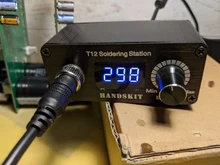 MINI estación de soldadura T12, controlador de temperatura, DC 110V-240V, estación de soldadura electrónica Digital, soldadura de hierro, herramientas de soldadura