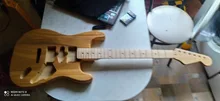 full maple wood electric guitar neck ST model neck