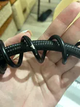 QUYANRE Grifo de cocina con resorte Blackend, pulverizador lateral extraíble, grifo mezclador con mango doble, grifo de fregadero con rotación de 360 para Cocina