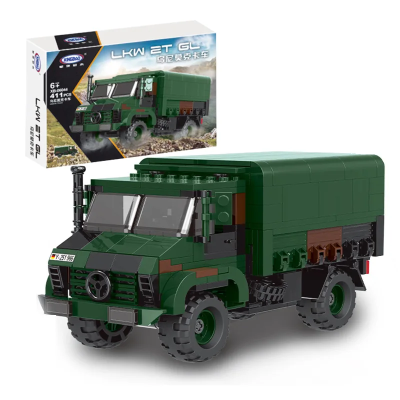 Xb-06044 Xingbao military truck Unimog LKW 2T GL | Игрушки и хобби